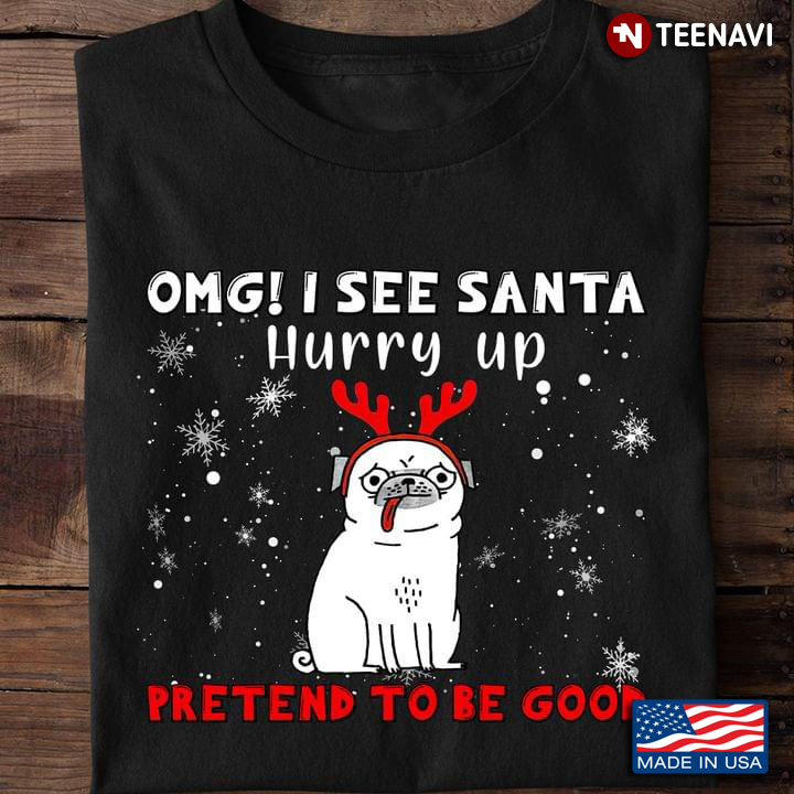 I See Santa Let’s Pretend To Be Good