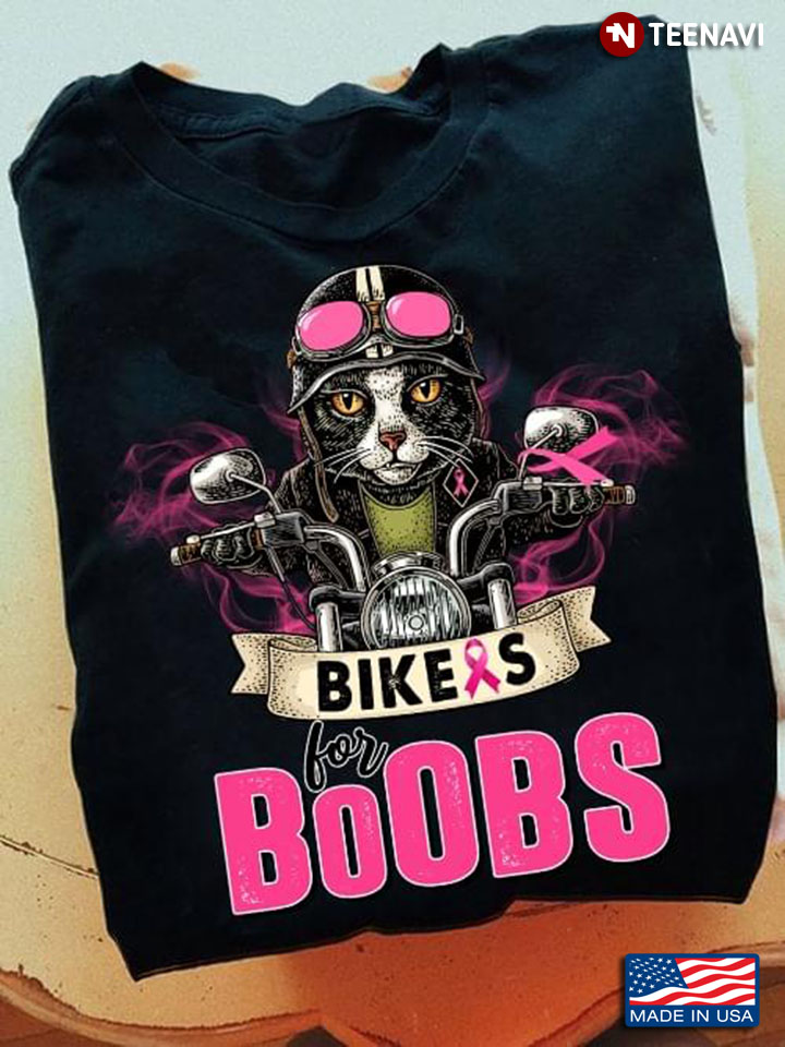 Biker For Boobs Breast Cancer Awareness Fighter