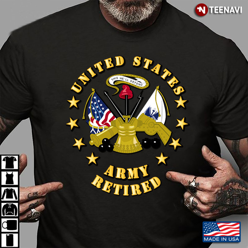 United States Army Retired We’ll Defend