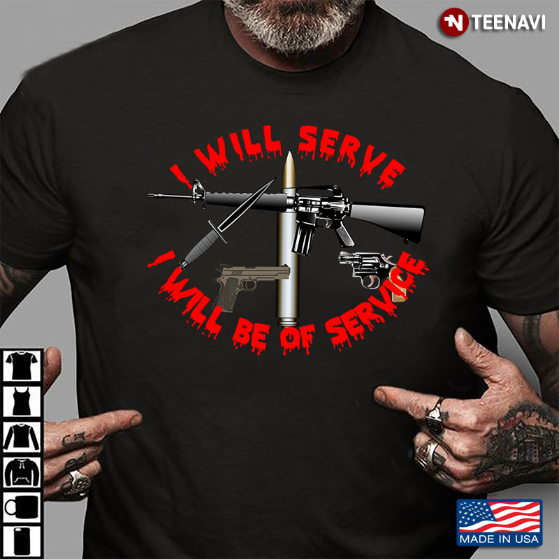 Us Army I Will Serve I Will Be Of Service