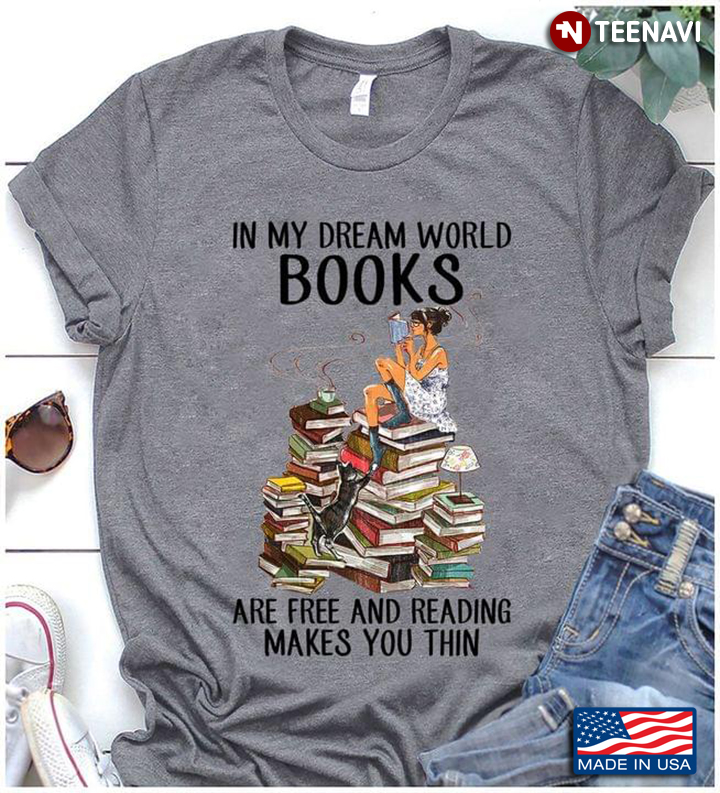Books Are Free And Reading Makes You Thin