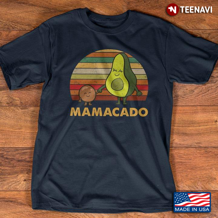 Vintage Lovely Mamacado Cute Avocado