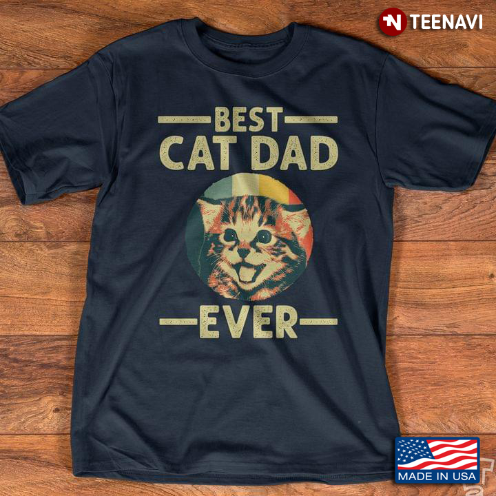 Vintage I’m Da Best Cat Dad Ever