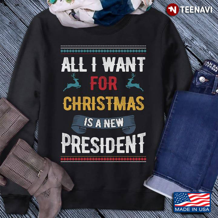 New Version All I Want For Christmas Is A New President