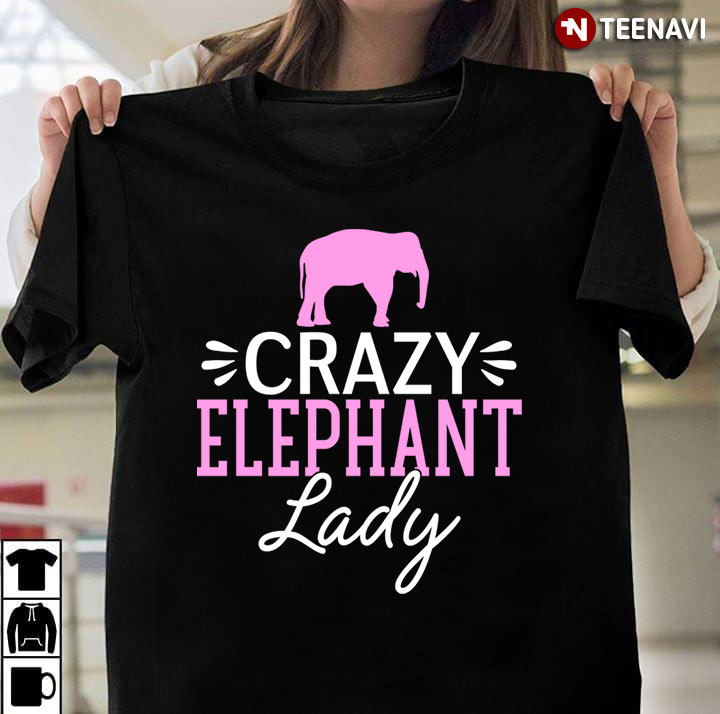 Beware Pinky Crazy Elephant Lady