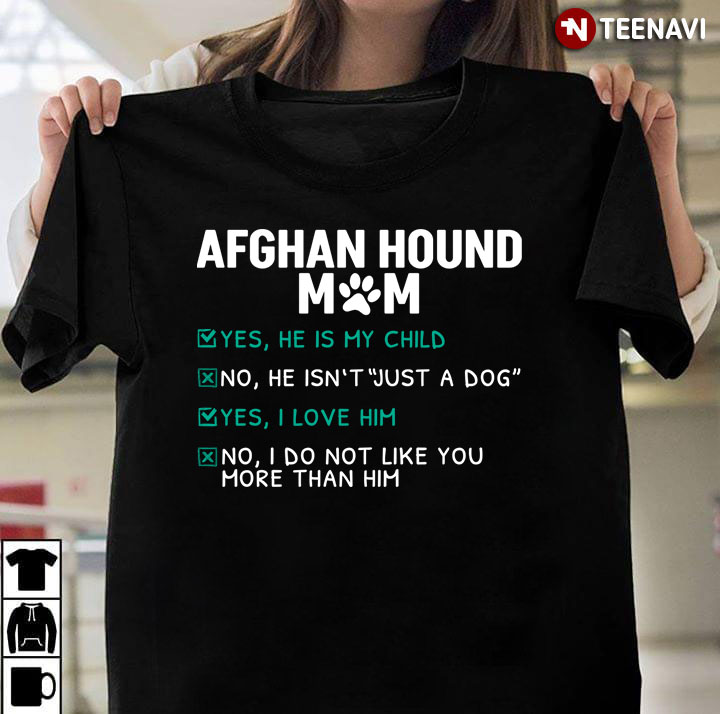 Afghan Hound Mom He Isn’t Just A Dog
