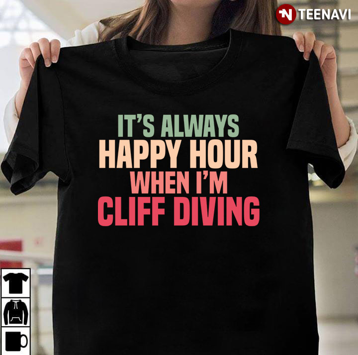 It’s Always Happy Hour When Cliff Diving