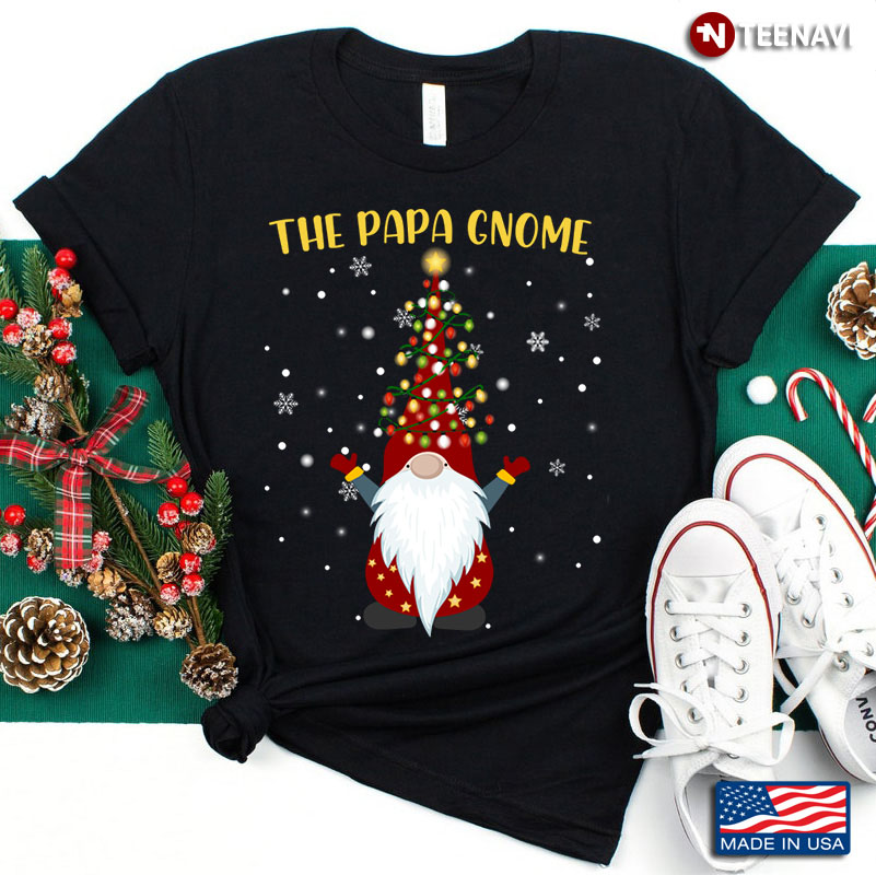 Merry Christmas The Papa Gnome Funny Gift