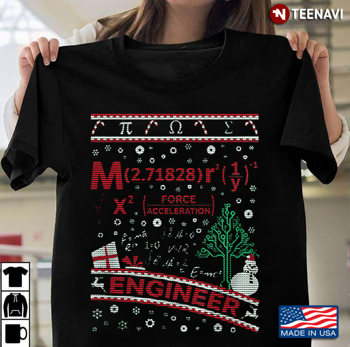 Merry Christmas Engineer Funny Gift For Holiday