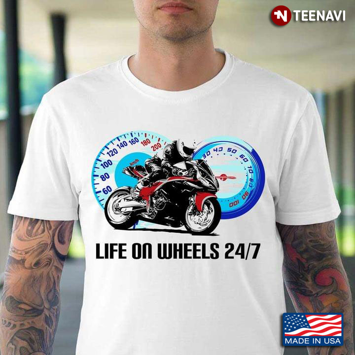 Rider Life On Wheels 24/7 Motorcycle Lover