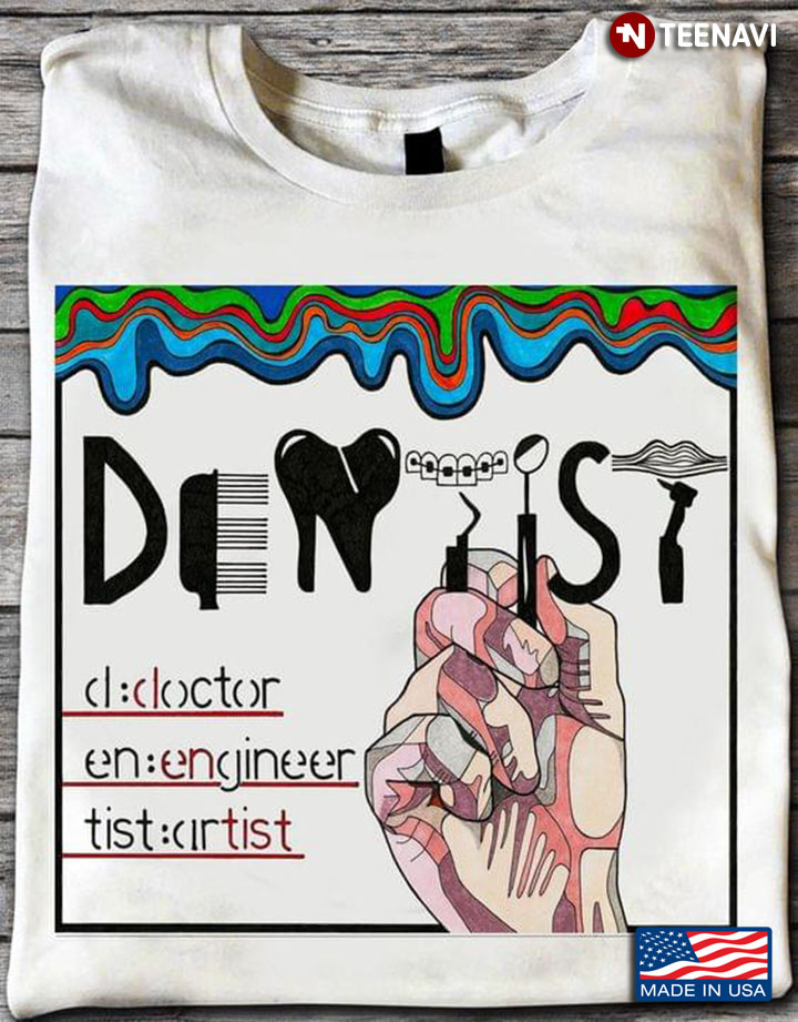 Proud To Be A Dentist Best Gift For Dental Lover