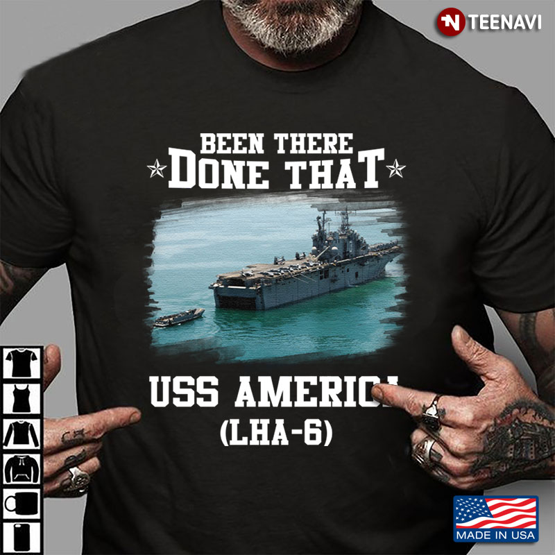 Been There Done That Uss America Lha-6
