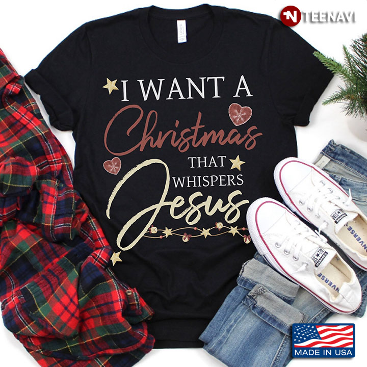 New Version Deep Quote I Want A Christmas That Whispers Jesus