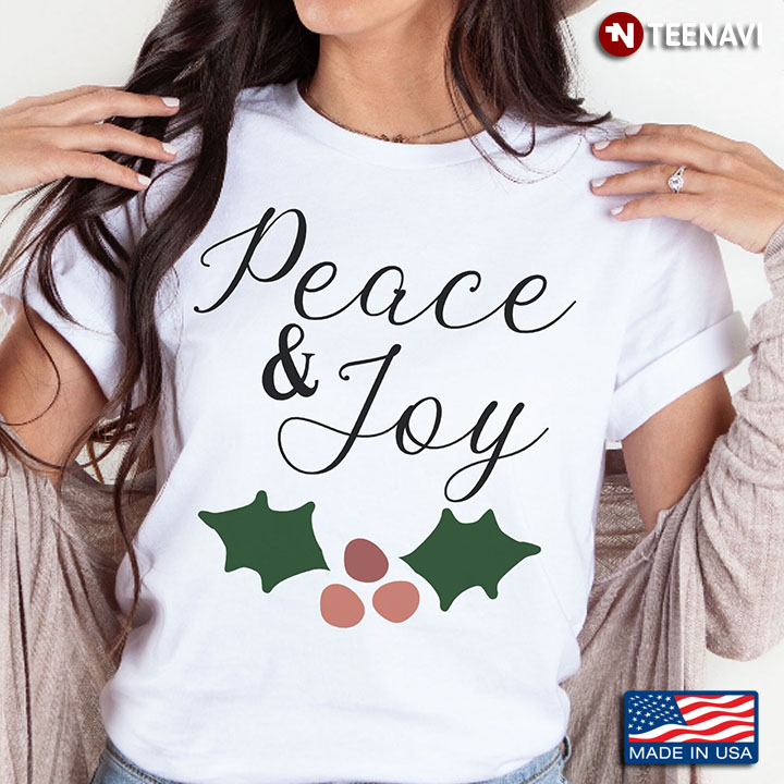 Mistletoe Peace And Joy Gift For Christmas