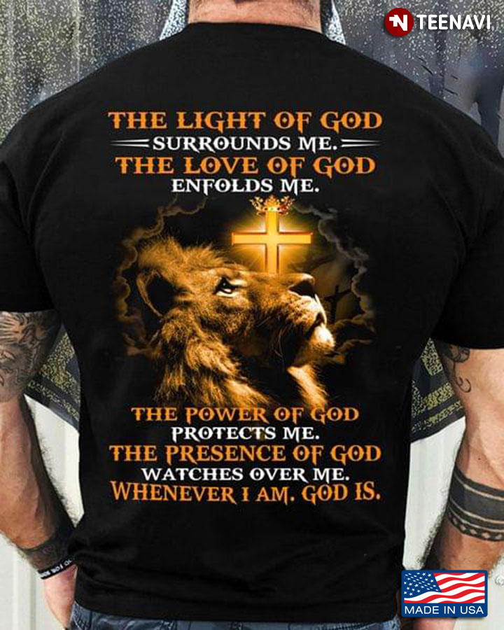 Lion The Light Of God Surrounds Me The Love Of God Enfolds Me The Power Of God Protects Me