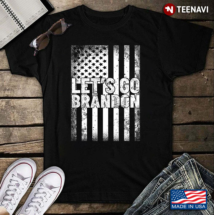 Let's Go Brandon American Flag FJB Anti Biden