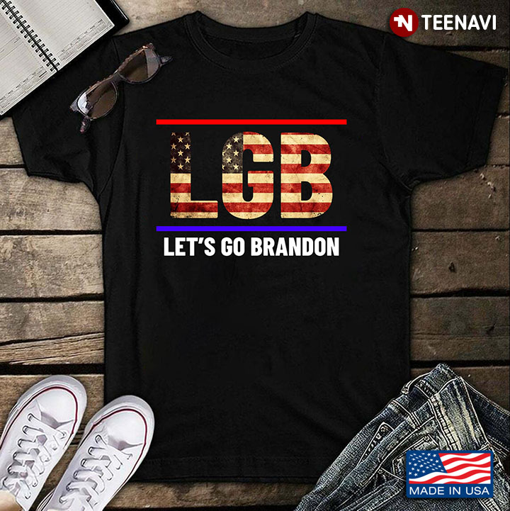 LGB Let's Go Brandon American Flag Anti Biden