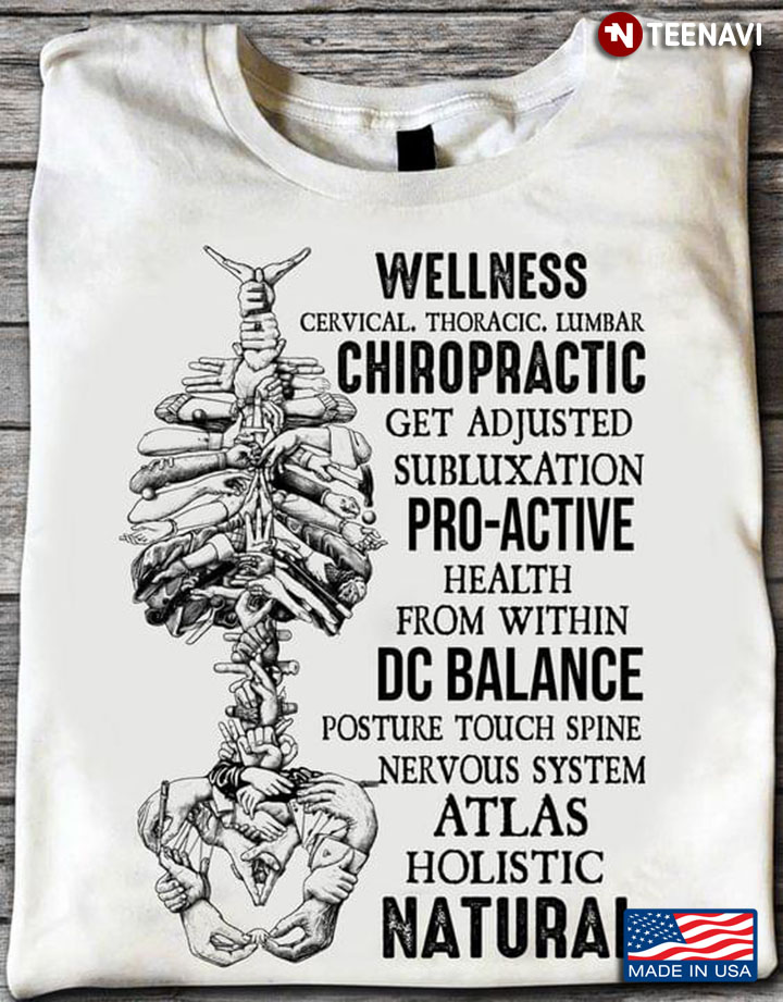 Wellness Cervical Thoracic Lumbar Chiropractic Get Adjusted Subluxation Pro Active Health