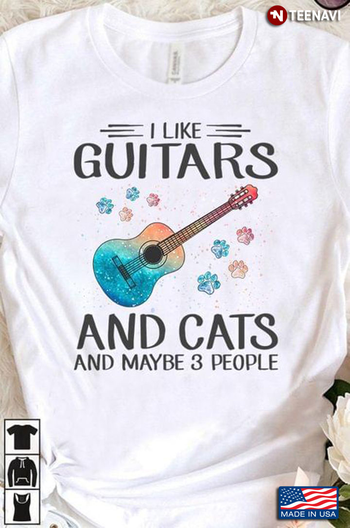 I Like Guitars And Cats And Maybe 3 People
