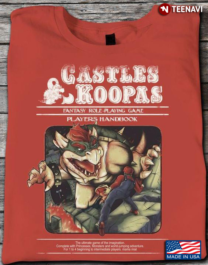 Castles Koopas Fantasy Role Playing Game Players Handbook Dungeons & Dragons