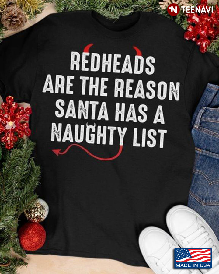 Redheads Are The Reason Santa Has A Naughty List for Christmas