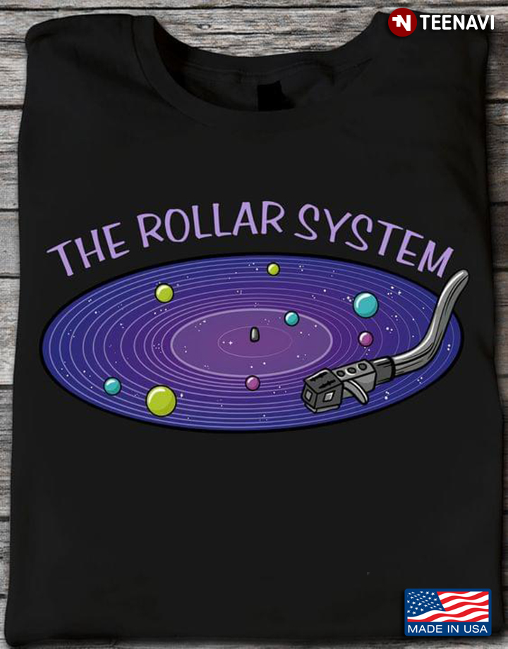 The Rollar System Vinyl Record Solar System Space Planets for Music Lover