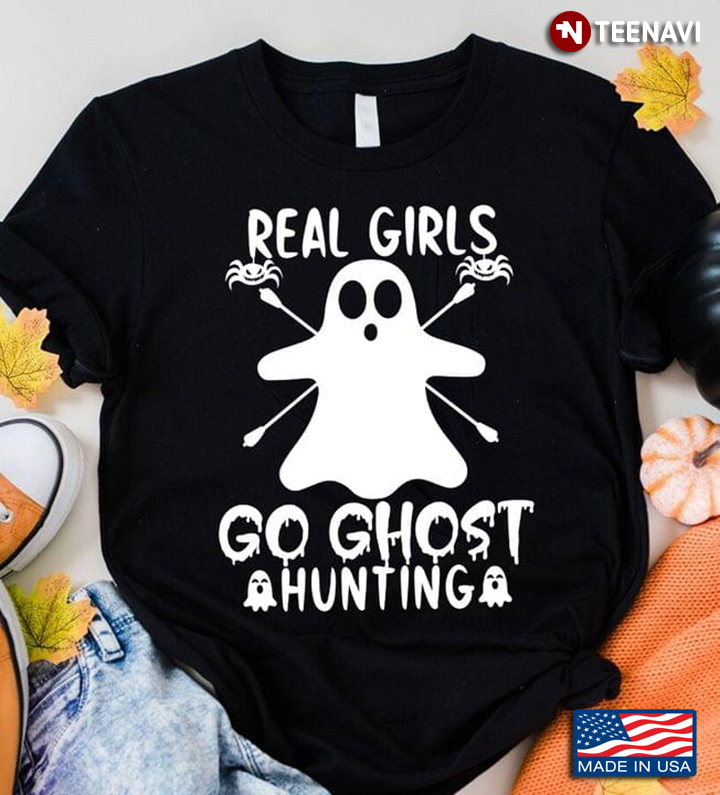 Real Girls Go Ghost Hunting for Halloween
