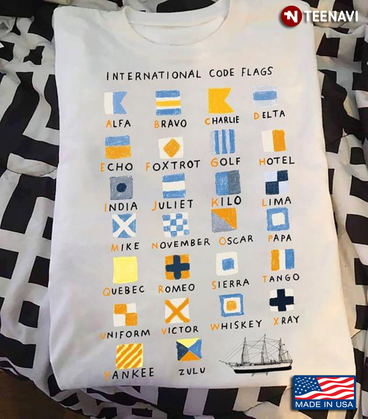 International Code Flags Signals Flags Alphabet Code