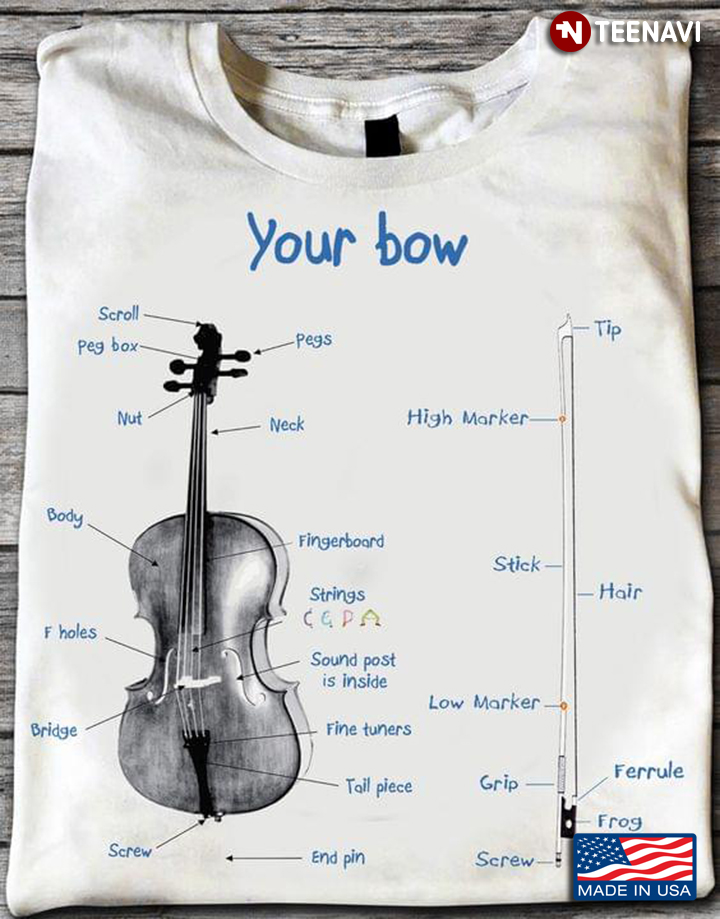 Violin Your Bow for Music Lover
