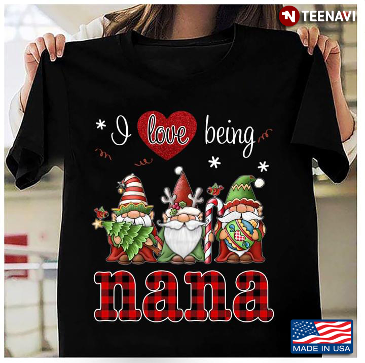 Gnome I Love Being Nana for Christmas