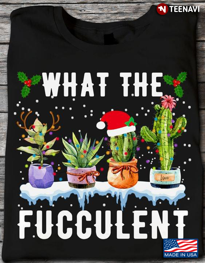 What The Fucculent for Christmas