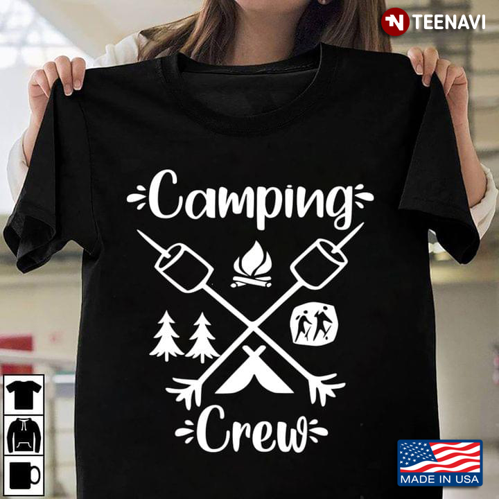 Camping Crew Funny Design for Camp Lover
