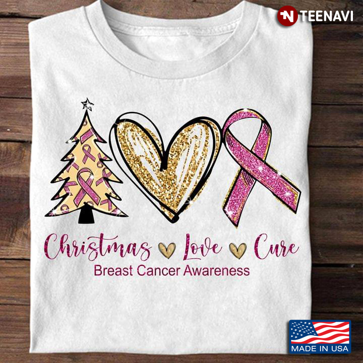 Christmas Love Cure Breast Cancer Awareness