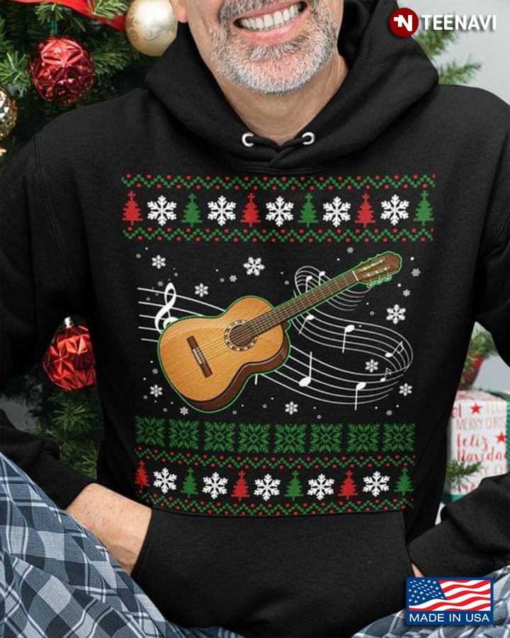 Guitar Music Lover Ugly Christmas for Christmas