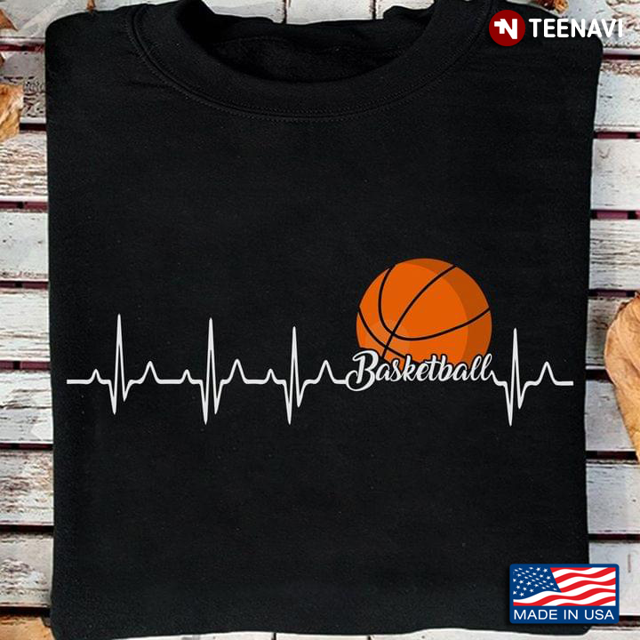 Basketball Heartbeat Sports for Basketball Lover