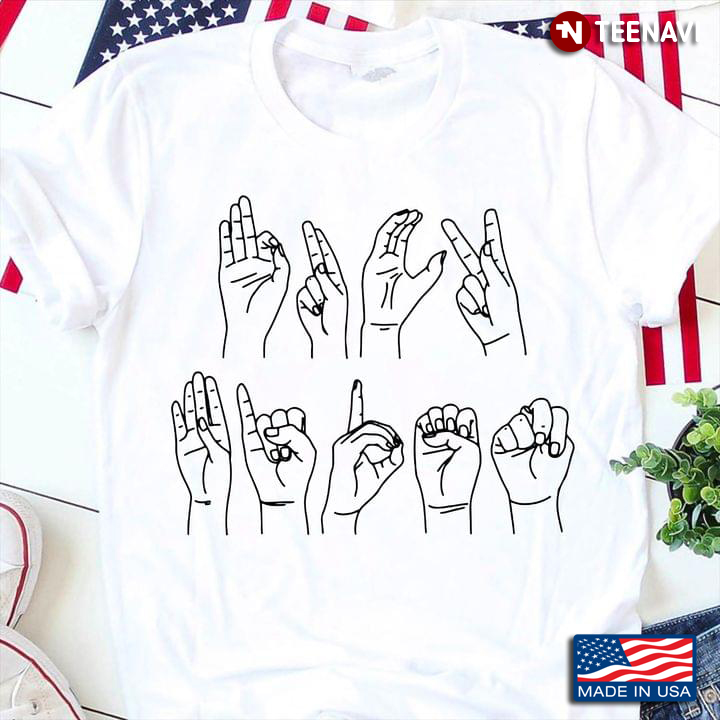 American Sign Language Gripping Hand