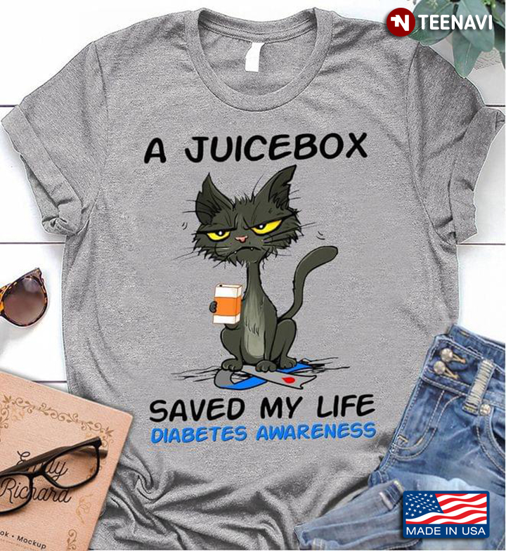 Grumpy Cat A Juicebox Saved My Life Diabetes Awareness