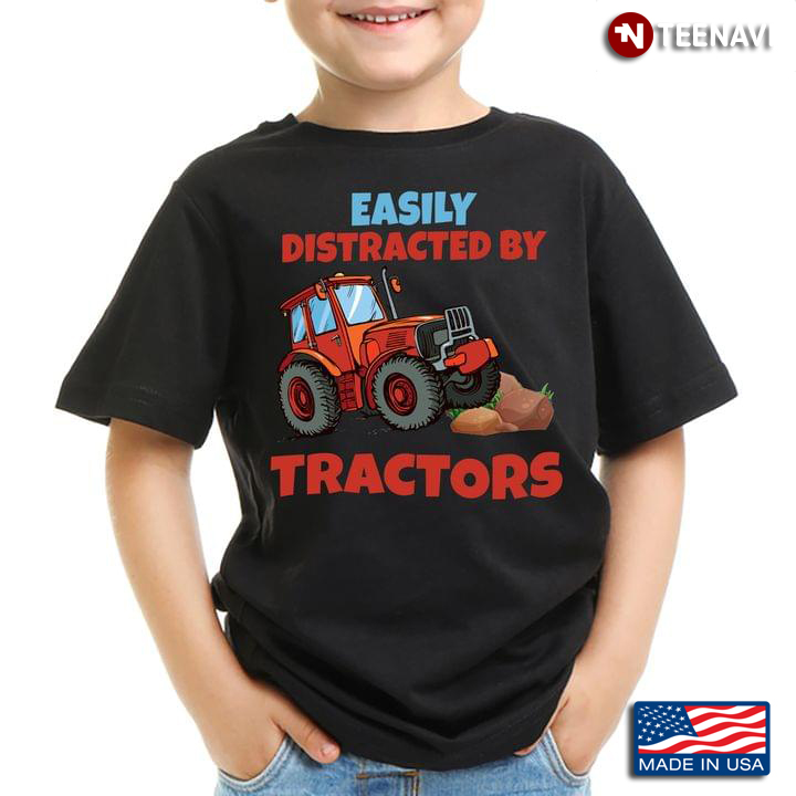 Easily Distracted By Tractors for Tractor Lover