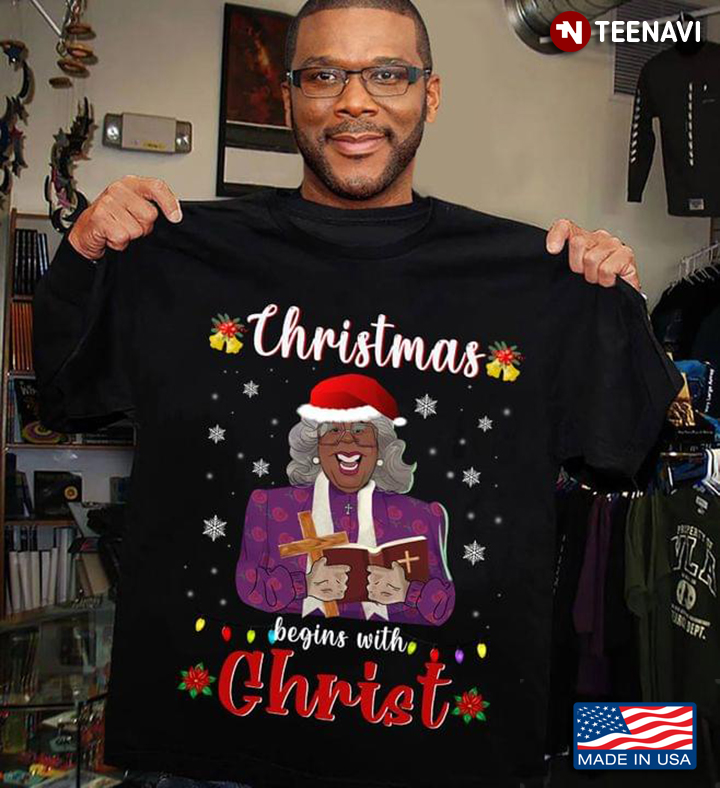 Santa Tyler Perry Christmas Begins With Christ