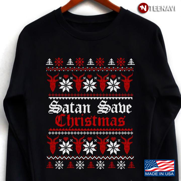 Satan Sade Christmas Ugly Christmas