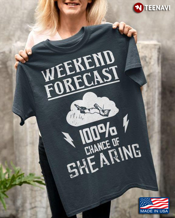 Weekend Forecast 100% Chance Of Shearing