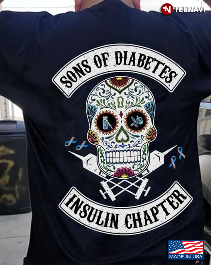 Sugar Skull Diabetes Awareness Sons Of Diabetes Insulin Chapter