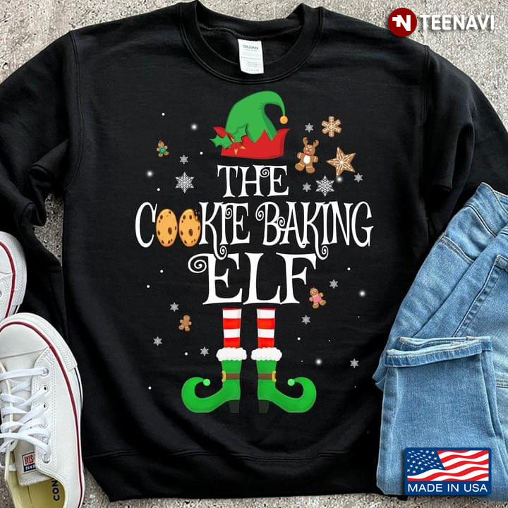 The Cookie Baking Elf for Christmas