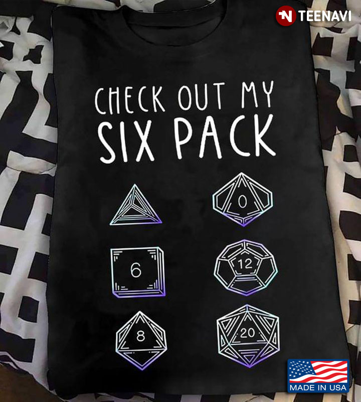 Check Out My Six Pack Dices Dungeons & Dragons for Game Lover