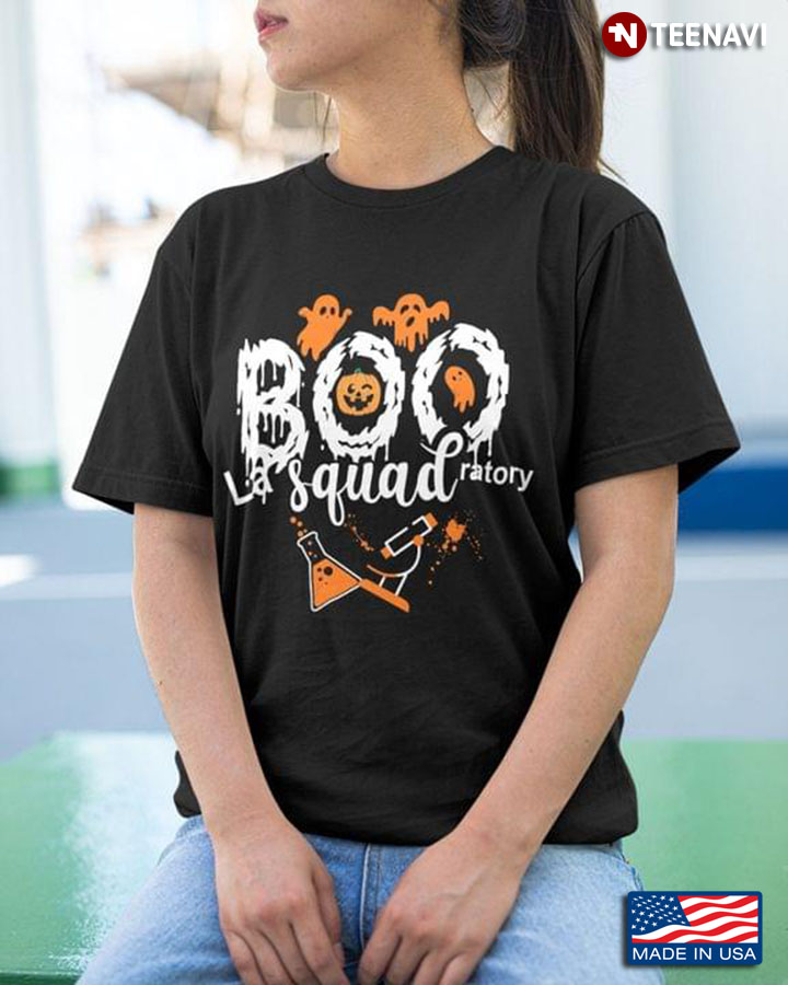 Boo Squad Laboratory Experiment Science Lover for Halloween