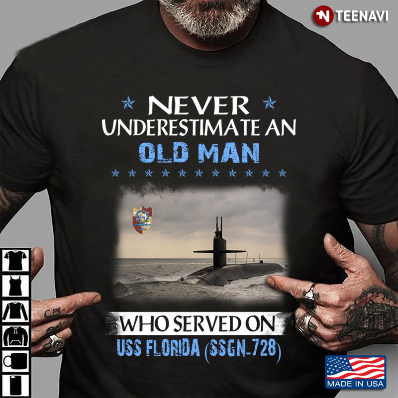 Never Underestimate An Old Man Who Served On USS Florida SSGN-728