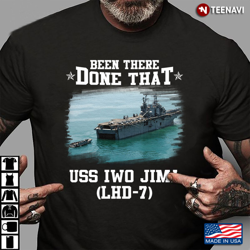 Been There Done That USS Iwo Jima LHD - 7