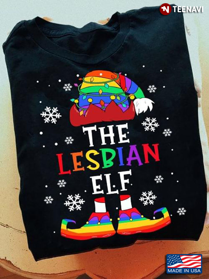 LGBT The Lesbian Elf for Christmas