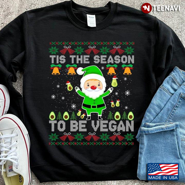 Tis The Season To Be Vegan Ugly Christmas