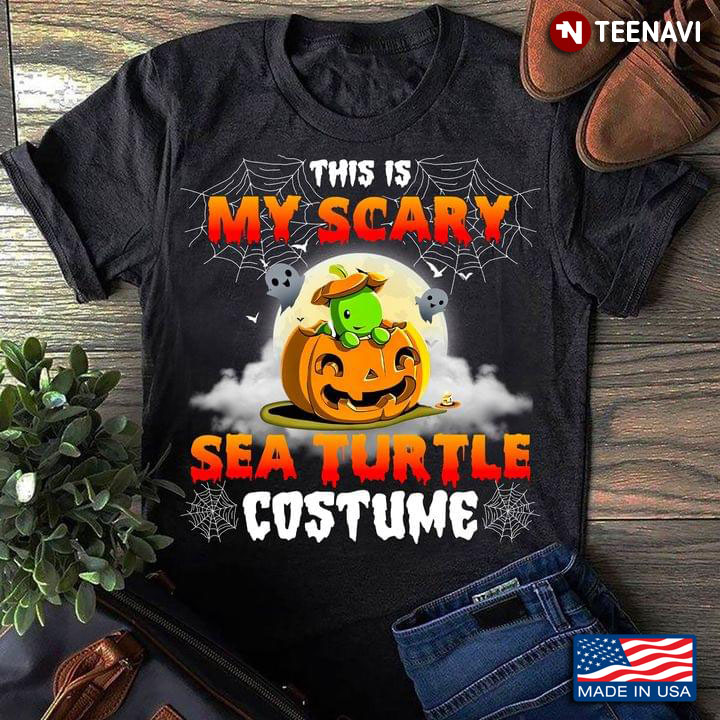 This Is My Scary Sea Turtle Costume for Halloween